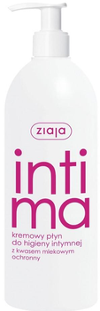 Krem do higieny intymnej Ziaja Intima z kwasem mlekowym 500 ml (5901887018681)