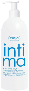Крем для інтимної гігієни Ziaja Intima з лактобіоновою кислотою 500 мл (5901887018704)