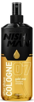Одеколон після гоління NISHMAN №07 GOLD ONE 400 мл