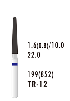 Бор Bora алмазний TR-12 1шт