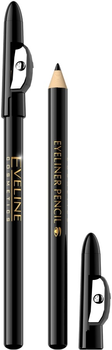 Олівець для очей Eveline Eyeliner Pencil короткий Black (5901761937404)