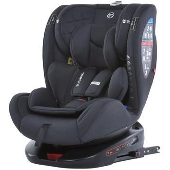 Детское автокресло El Camino ME 1114 EVEREST ISOFIX 360º Black группам 0+/1/2/3 от 0 до 36 кг
