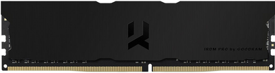 Оперативна память Goodram DDR4-3600 8192MB PC4-28800 IRDM Pro Deep Black (IRP-C3600D4V64L18S/8G)