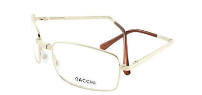 Оправа для окулярів жіноча, чоловіча металева Dacchi 31197 1C3 складана у футлярі
