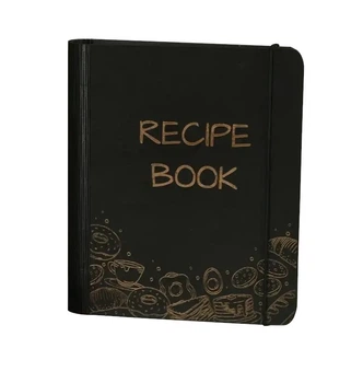 Книга "Recipe book" для записи кулинарных рецептов кулинарный блокнот А6 16.5х13 см (NB-106-3)