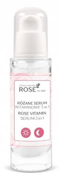 Сироватка для обличчя Floslek Rose For Skin Rose Gardens Rose Vitamin 3 in 1 30 мл (5905043008646)