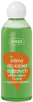 Płyn do higieny intymnej Ziaja Intima dla dojrzałych kobiet Nagietek 200 ml (5901887002390)