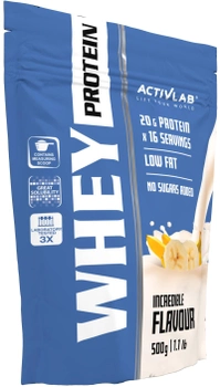 Протеїн ActivLab Whey Protein 500 г Банан (5907368803470)