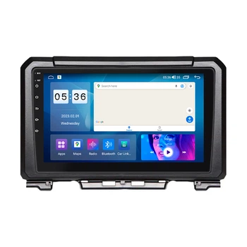 Штатная магнитола Lesko для Suzuki Jimny III Рестайлинг 2 2012-2019 экран 9" 2/32Gb CarPlay 4G Wi-Fi GPS Prime