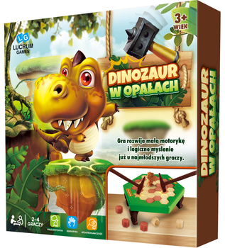 Gra planszowa Lucrum Games Dinozaur w opalach (5904305400280)