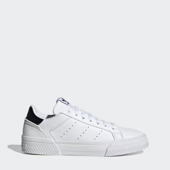 Tenisówki damskie z eko skóry do kostki Adidas Originals Court Tourino H05279 39.5 (6UK) 24.5 cm Białe (4064047120219)