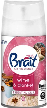 Змінний балон для автоматичного ароматизатора повітря Brait Wine & Blanket 250 мл (5908241795295)