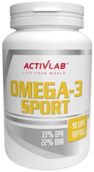 Дієтична добавка Activlab Omega-3 SPORT 90 капсул (5903260902945)