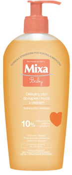 Szampon MIXA Baby delikatny płyn do kąpieli i mycia z olejkiem 400 ml (3600550368383)