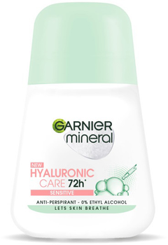 Antyperspirant Garnier Mineral Hyaluronic Care w kulce 50 ml (3600542399333)