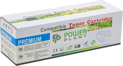 Картридж PowerPlant Canon i-SENSYS LBP631Cw (CRG-067) CY з чипом (PP-CRG-067CY)
