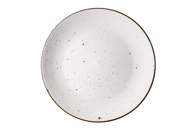 Десертная тарелка Ardesto Bagheria 19см из керамики Bright white (AR2919WGC)