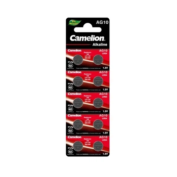 Батарейка CAMELION AG10 Button cell BP10 10 шт C-12051010