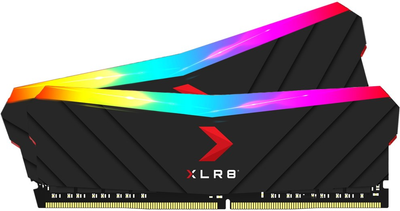 Оперативна память PNY DDR4-3600 16384MB PC4-28800 (zestaw 2x8192) XLR8 RGB (MD16GK2D4360018XRGB)