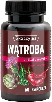Suplement diety Skoczylas Wątroba Zadbaj O Wątrobę 60 kapsułek (5903631208102)