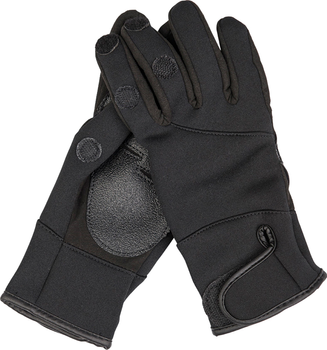 Рукавиці тактичні MIL-TEC Neoprene/Amaro Shooting Gloves 11657002 XL Black (2000980579976)