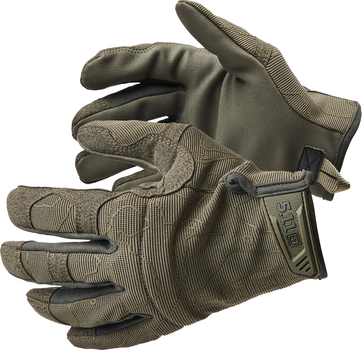 Перчатки тактические 5.11 Tactical High Abrasion 2.0 Gloves 59395-186 2XL Ranger Green (2000980607952)