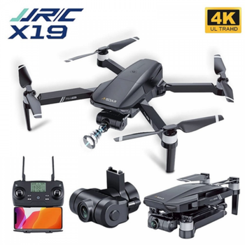 Квадрокоптер JJRC X19 дрон з камерою 4K, FPV, GPS, БК, дальність польоту до 1 км, час до 25 хвилин