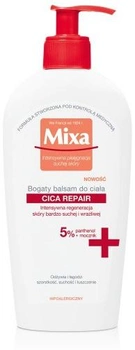 Balsam do ciała MIXA Cica Repair do skóry bardzo suchej i wrażliwej 400 ml (3600550978698)