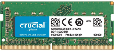 Оперативна память Crucial SODIMM DDR4-2666 32768MB PC4-21300 (CT32G4S266M)