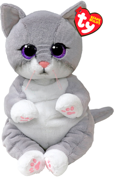 Детская игрушка мягконабивная TY Beanie bellies 43203 Котенок Morgan Серый 25 см (008421432035)