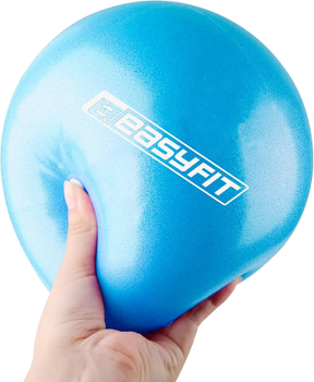 М'яч для пілатесу, фітнесу і йоги EasyFit EF-1220 20 см Синій (56002955)