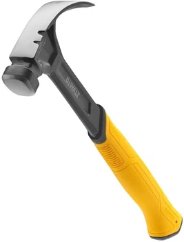 Молоток DeWalt CURVE-CLAW цельнометаллический вес головки 454 г (DWHT51002-0)