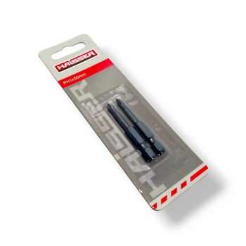 Біти магнітні PH1x50mm 2шт в блістері Haisser 2715508