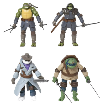 Набор фигурок 4в1 Черепашки-ниндзя 4, комикс "Последний Ронин", 13см - TMNT