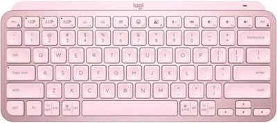 Клавіатура бездротова Logitech mx Keys Mini Wireless Illuminated ua Rose (920-010500)