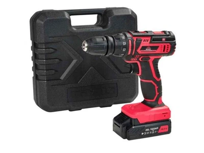 Шуруповерт акумуляторний dfr, 10 мм, Hex 1/4'' 18в 2А*рік 0-400/0-1400 au 18/2kp qc тмvitals
