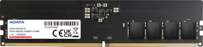 Pamięć ADATA DDR5-4800 32768MB PC5-38400 ECC (AD5U480032G-S)