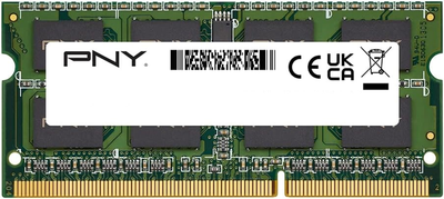 Оперативная память PNY SODIMM DDR3-1600 8192MB PC3-12800 (SOD8GBN12800/3L-SB)