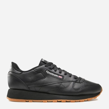 Чоловічі кросівки Reebok Classic Leather 100008493 42 (9US) 27 см Чорні (4065419120318)