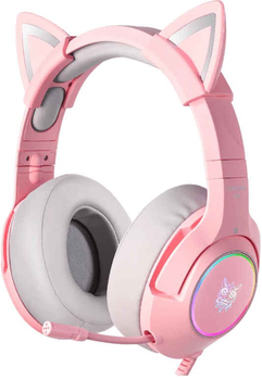 Słuchawki Onikuma K9 Cat Ear Pink (ON-K9_CAT/PK)