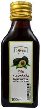 Олія авокадо Olvita Холодного віджиму 100 мл (5902841303485)