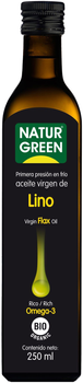 Лляна олія Naturgreen Aceite Lino Bio Organic 250 мл (8437011502209)