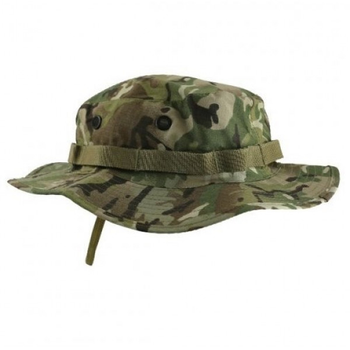 Панама тактическая Kombat м UK Boonie Hat US Style Jungle Hat M Мультикам (1000-kb-bhussjh-btp-m)