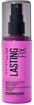 Woda termalna Maybelline Lasting Fix Matte Finish Makeup Spray 100 ml (3600531533694)