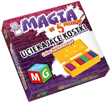 Настільна гра Multigra для фокусів "Кубики втікачі" (5903796605143)