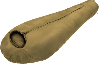 Спальный мешок Terra Incognita Polus 400 центральная застежка Темно-оливковый (4823081506744)