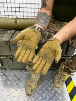 Тактичні рукавички Mechanix Wear M-Pact Coyote M