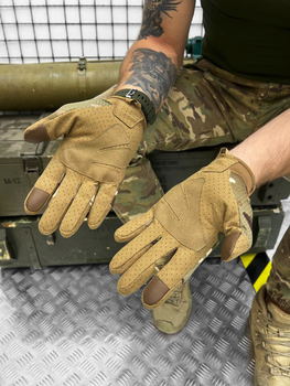 Тактичні рукавички Elite Tactical Gloves Multicam XXL