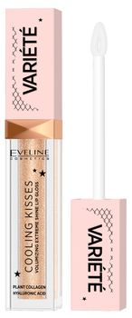 Блиск для губ Eveline Cosmetics Variete збільшення об'єму губ з ефектом охолодження 01 Ice Mint 6.8 мл (5903416038016)