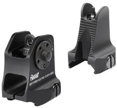 Мушка і цілик DANIEL DEFENSE FIXED FRONT / REAR SIGHT COMBO RETAIL ASSEMBLY